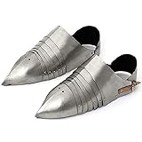 Sabatons Mittelalter Stahl LARP Combat Knight Foot Schuhe Rüstung