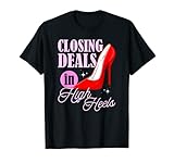 Abschluss von Deals in High Heels Fun Sales und Red High T-S