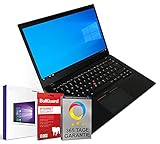 Multimedia UltraBook 14 Zoll Full HD Laptop / Notebook Intel Core i5-6300U@ bis zu 3 GHz 8 GB 256 GB SSD mit Windows 10 Pro & GRATIS BullGuard Touchscreen inkl. 365 Tage Garantie (Generalüberholt)