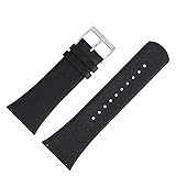 Skagen Uhrenarmband 28mm Leder Schwarz - SKW6070