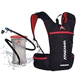 Atacama Trinkrucksack Laufrucksack mit Trinkblase - Fahrradrucksack klein Wasser Rucksack mit Trinksystem Damen und Herren Fahrrad Sportrucksack Camelbag Trinkweste zum Laufen Trailrunning Jogging