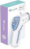 TrueLife Care Q7 Fieberthermometer Akkurates Berührungsloses Infrarot Kontaktlos Stirnthermometer mit LCD Display für Kinder und Erwachsene | CE, RoHS, ISO, SUKL genehmigt (Blau)