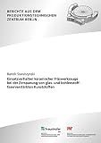 Einsatzverhalten keramischer Fräswerkzeuge bei der Zerspanung von glas- und kohlenstofffaserverstärkten Kunststoffen. (Berichte aus dem Produktionstechnischen Zentrum Berlin)