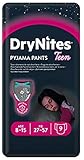 DryNites - Pyjamahose, Mädchenwindeln, 8-15 Jahre, 2 Packungen mit 3 x 9 W