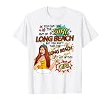 Mädchen aus Long Beach - Comic-Stil - Long Beach Girl T-S