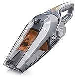 Brandson - Power Handstaubsauger - Akku Staubsauger - Auto Staubsauger - Hohe Saugleistung - Nass und Trocken Staub und Flüssigkeiten - Leistungsstarker 10,8 V Akku - Beutelloser Betrieb