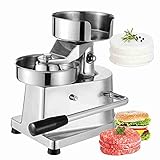 CYTT123 Doppelschicht-kleine elektrische Burger Maschine, Burger-Hack braten Maschine, Edelstahl-Burger-Fleisch Presse, Toaster 130