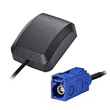 J01S GPS Antenne Fakra Stecker GPS Auto Antenne Adapter Kabel 3m 2in1 BD + GPS KFZ Fakra Comand Navi Kabel fur VW RNS 300 310
