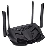 CCYLEZ Drahtlose Computer Router,WLAN Router mit Schneller Übertragung und Breiter Signalabdeckung,Mini Tragbarer Gaming Router Zur Erhöhung der Internetgeschwindigkeit(Schwarz)