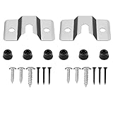 ZHIQIN 2 Sätze Dartscheibe Halterung Wand Aufhängen Halterung Set Schrauben Kit für Montagehalterung Kit Wandbehang Tragbare Dartscheibe S