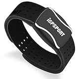 iGPSPORT Pulsuhren Armband HR60 Optischer Herzfrequenzsensor mit ANT+ und B