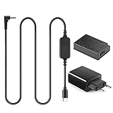 ACK-E17 USB Type-C Kabel DR-E17 Dummy-Batterie LP-E17 PD Adapter für Canon EOS M3 M5 M6 M6 Mark II