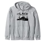 Schlitten – lustige Weihnachten Kapuzenjack