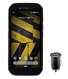 CAT S42 robustes Outdoor Smartphone (13.97cm (5.5 Zoll) HD+ Display, 32 GB interner Speicher, 3GB RAM, Dual-SIM, Android 10, Stoß- und Wasserdicht) - Exklusive Amazon Edition inkl. 12V KFZ-Adap