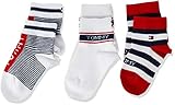 Tommy Hilfiger Baby-Boys Giftbox (3 Pack) Socks, Tommy original, 19/22