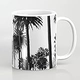 Kaffeebecher Los Angeles Schwarz und Weiß
