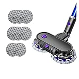 DA QING Staubsaugerzubehör ANZEIGE- Elektrische Reinigung MOP- Kopf fit für Dyson V7 V8 V10 V11 Staubsaugerteile Moppkopf nass und trocken mit Wassertank Heim (Color : Gris)