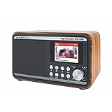 Albrecht DR490 Hybridradio mit Farbdisplay, 27493, DAB/Internet/UKW-Empfang, Radiosteuerung via Smartphone-App, Farbe: H