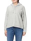 Tommy Hilfiger Damen TH Flex Hoodie Sweater Pullover, Hellgrau (Light Grey Heather), M