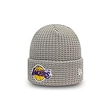 New Era Herren Team Waffle Knit Loslak Gra Mütze, grau, Einheitsgröß