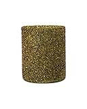 House Doctor 209510231 Teelichthalter, Gliz, Antikes Messing, h: 12.5 cm, Dia: 10