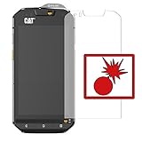 Slabo 2 x Panzerschutzfolie für Cat S60 Panzerfolie Displayschutzfolie Schutzfolie Folie Shockproof KLAR