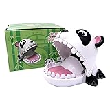 QUYY Biss Finger Spielzeug Panda Zähne Spielzeug Lustige Tricky Spielzeug, drücken Sie die Zähne und entfernen Sie es schnell, Zahnarzt Spiel Toy Family Interaktives Spielzeug fü