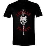 The Walking Dead - Lucille is Thirsty Herren T-Shirt - Schwarz, Große:XL