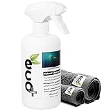 Ecomoist Bildschirmreiniger 500ml, LED TFT Plasma Mikrofaser Handtuch Naturprodukt ohne Chemikalien Grünes Produkt für Laptop Computer Touch-S