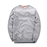 SLYZ Herren Herbst Winter Pullover Einfarbige Herren Jugendpullover Europäische Und Amerikanische Freizeitpullover Mit R