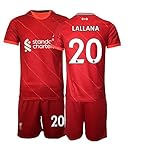 NAHK Herren New LALLAANA No.20 Fußball Trikot Schnell trocknende Sportbekleidung Günstige (M)