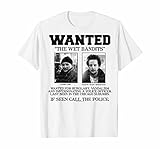 Home Alone Lyme Marv Merchants WanThe Wet Bandits T Shirt S 5XL Men T Shirt 100% Cotton Sleeve Shirt White L