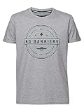 Petrol Industries - Herren T-Shirt mit Aufdruck - Schw