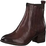 MARCO TOZZI Damen 2-2-25313-25 Leder Boot Chelsea-Stiefel, Cognac Antic, 38 EU