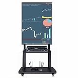 YXX TV Ständer/TV Standfuß TV-Ständerwagen Für 55 65 75 Zoll Flachbildschirme Und Vertikale TV, Universelles Unterhaltungszentrum Für Videospiele, Filme Und Heim-Wohnzimmer-Schlafzimmer-Dek