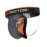 ShockDoctor Tiefschütz Herren mit Ultra Carbon Flex Cup - Entwickelt für den Kampfsport: Boxen, Karate, Taekwondo, Krav Maga, MMA, Muay Thai …