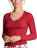 CALIDA Damen Richesse Lace Unterwäsche, Rio red, L