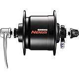 Shimano VR-Nabendynamo DHC3000 100mm 36 Loch SNSP schwarz +Flick