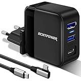 ECHTPower 3 in 1 Switch Ladegerät Switch Dock Set mit HDMI Adapter für TV Modus Switch Docking Station Switch Netzteil PD ladekabel für Switch Handy Multi Charger für Reise und Alltag