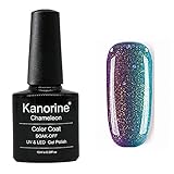 Kanorine™ Color Change Nagellack Gel, UV/LDE Farbgel, Thermo Farbwechsel Nagellack UV Gel Nagelgel, Nagel Kunst Farbgel Nagelg