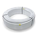 Pipetec Aluverbundrohr Aluminium Mehrschichtverbundrohr 26x3 mm 25m weiss PEX-Rohr Alu-Mehrschicht-Verbundrohr MV-Rohr Mehrschichtrohr Heizung W