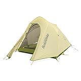 Naturehike Cirrus 2 Personen Zelt 20D Silikon Stoff F doppelten 3 Saison Camping hking Zelt (grau/grün)