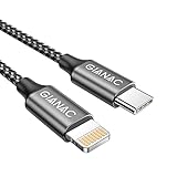 USB C auf Lightning Kabel, USB C Lightning [1M] MFi -Zertifiziert Power Delivery Typ C to Lightning Ladekabel kompatibel mit iPhone 12/11 Pro/11 Pro max/X/XS/XR/XS Max / 8/8 Plus (Gray)