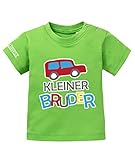 Jayess Kleiner Bruder - Baby T-Shirt in Grün by Gr. 56/62