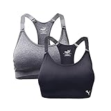 Puma Womens Seamless Sports Bra with Removable Cup
