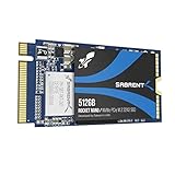 Sabrent 512 GB Rocket NVMe PCIe M.2 2242 DRAM-freie interne Hochleistungs-SSD mit geringem Stromverbrauch (SB-1342-512)