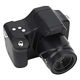 Pinsofy Videokamera, integriertes Blitzlicht Digitalkamera mit USB-Aufladung, für Familientreffen im Freien Reisen 24 MP Fotoaufnahmen High-Definition-Videoaufnahme(Default)