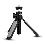 KIWIFOTOS 2-in-1 Teleskop-Handgriff & Mini-Stativ, Kamera-Handgriff, Stabilisatoren, Handstativ, Selfie-Stick für Canon, Nikon, Sony Kompaktkameras, DSLR, Gopro, Osmo Action-Sportk