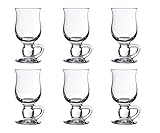 Pasabahce 44159 - Irish Coffee, Punsch, Glühwein, Heiße Schokolade Becher, 6er S