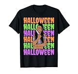Funny Melanin Halloween Black Girl Magic Scary Blood Kostüm T-S
